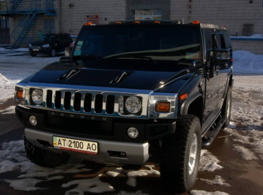 Hummer H2 интерьер