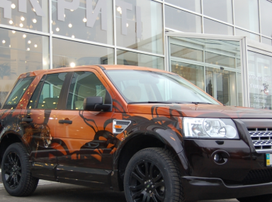 Land Rover Freelander 2. Внешний тюнинг Авто-Лайф, аэрография, интерьер.