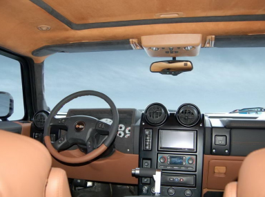Hummer H2 интерьер