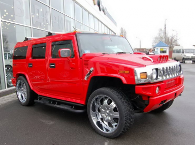 Hummer H2. Внешний тюнинг, покраска, интерьер