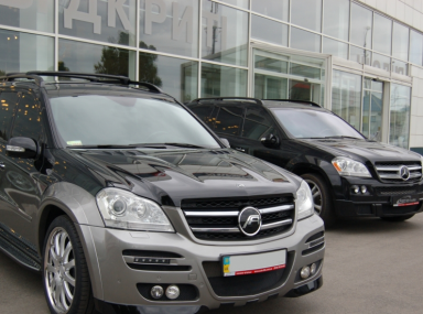 Mercedes GL - внешний тюнинг, интерьер