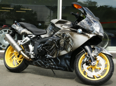 Мотоцикл BMW K1200 S: аэрография