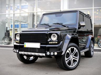 Mercedes G 500 Coupe 2012. Внешний тюнинг. Тюнинг интерьера