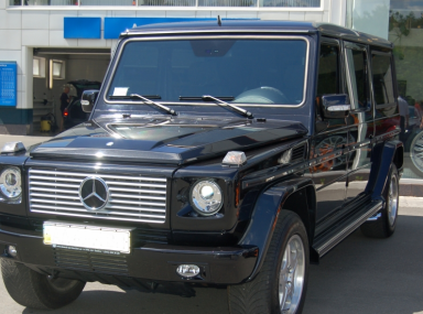 Mercedes-Benz G55 AMG. Полный рестайлинг автомобиля под новый