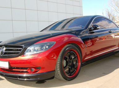 Mercedes-Benz CL w216 Перекрас кузова, доработка салона